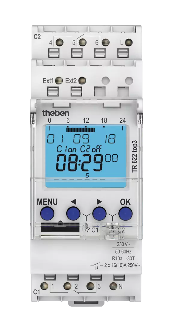 Theben Timer digi 24hr/7D 2CH 84mem — Scott Electrical