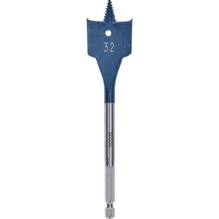 Spade Bit Daredevil Xtreme 32 x 152 mm 1/4inch Hex Shank 1pc pack Self-Drilling Rasp  Self Cut