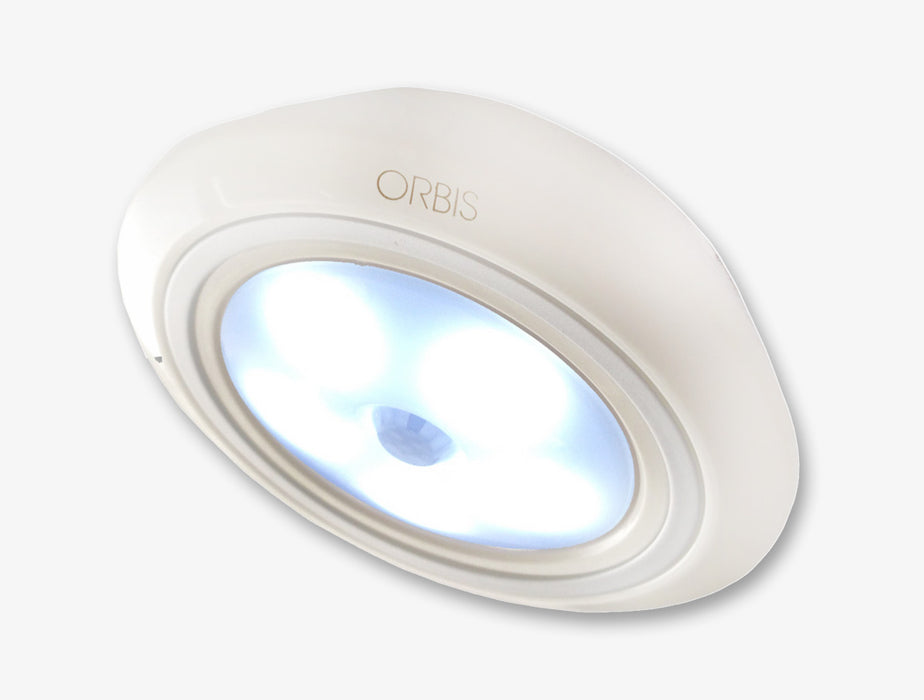 Orbis Led light/PIR sensor, surface mount, battery powered
