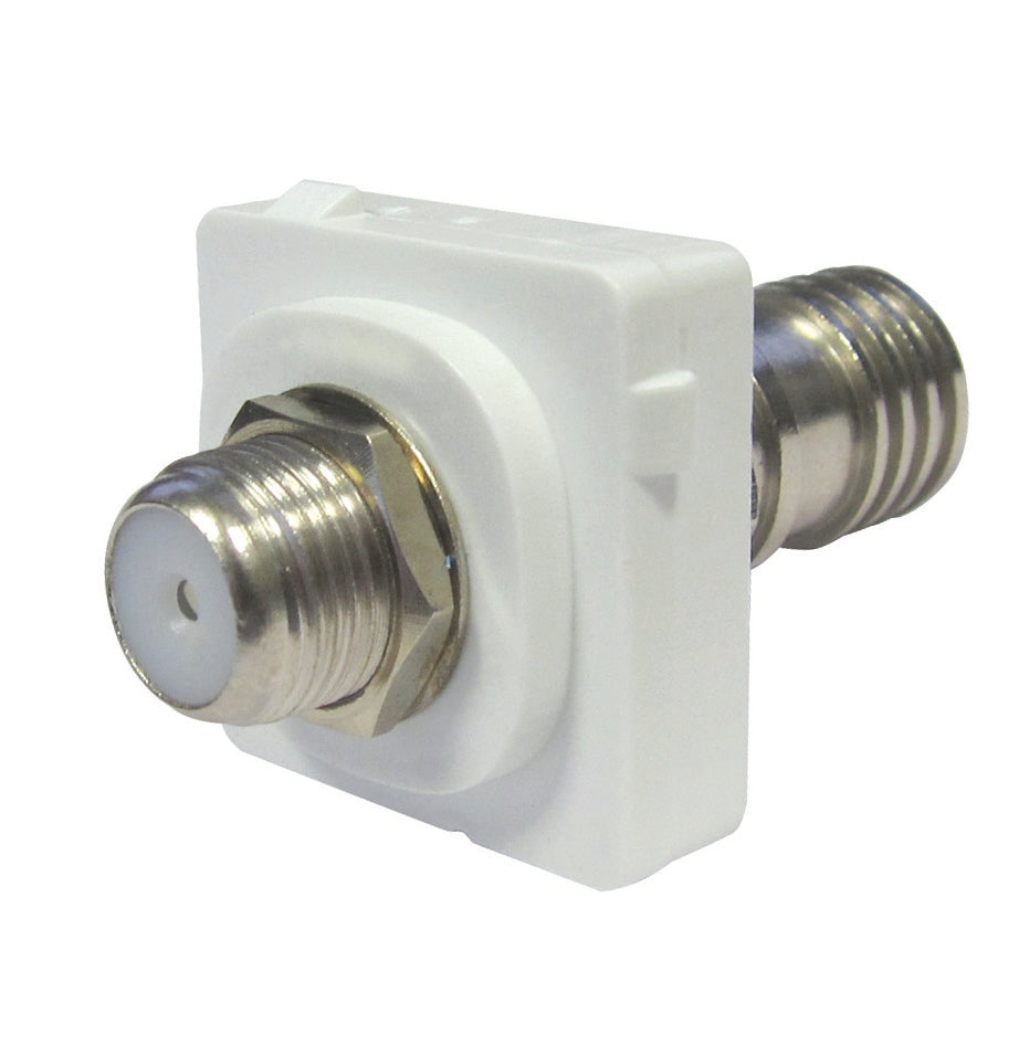 Tradesave TV Outlet F Type White — Scott Electrical