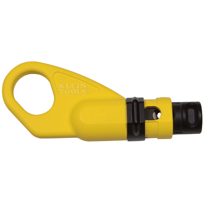 Klein Radial Coax Cable Stripper - Push Button 2 Level