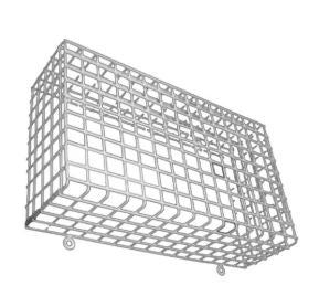 Clevertronics Wireguard to suit wall mounted Cleverfit or Boxlite exit, wh