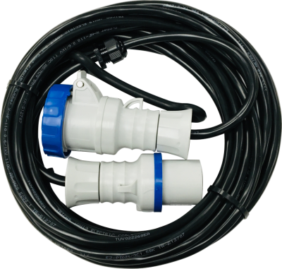 CARAVAN SUPPLY LEAD 10M - PLUG IP44, CORD SOCKET IP65, 16A 2