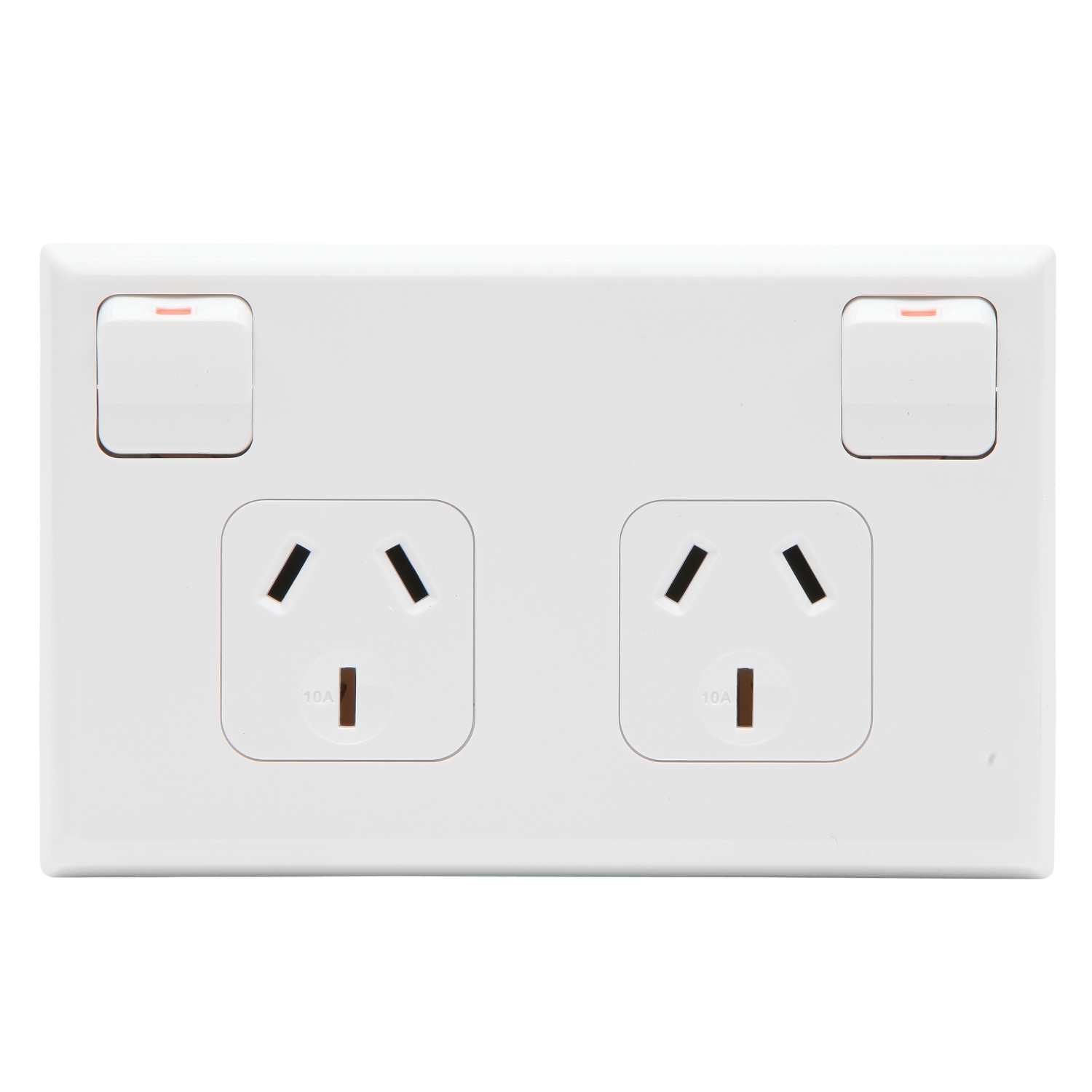 3-Pin Flat Legrand DOMESTIC POWER OUTLETS ED777WE 10A 2-Sockets Standard 